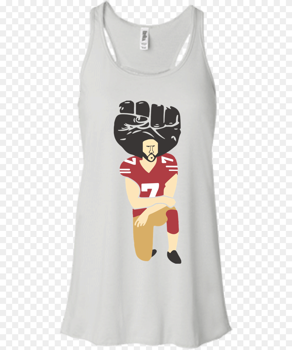 Colin Kaepernick Colin Kaepernick Tshirt Tank Hoodie T Shirt, Clothing, Tank Top, Boy, Child Png Image