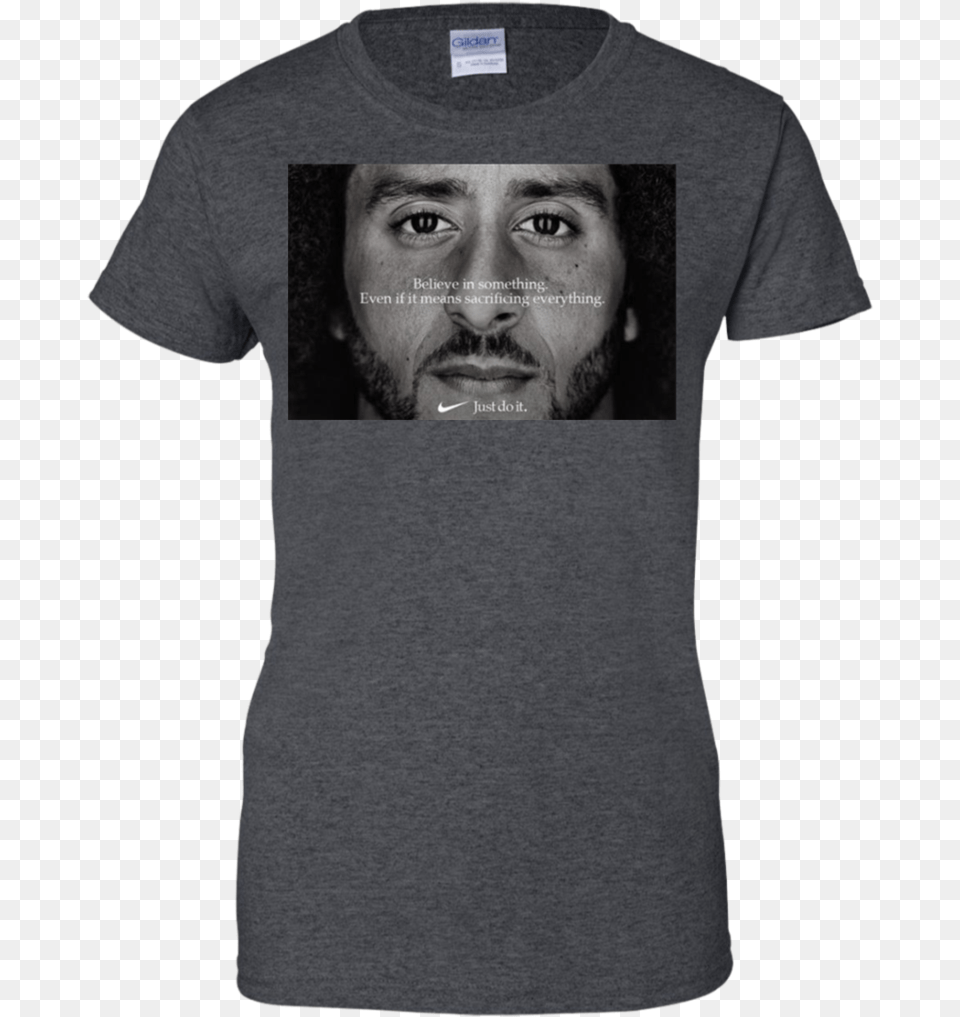 Colin Kaepernick Just Do It Supporter Nike B Steven Universe Peridot Shirt, Clothing, T-shirt, Face, Head Png Image