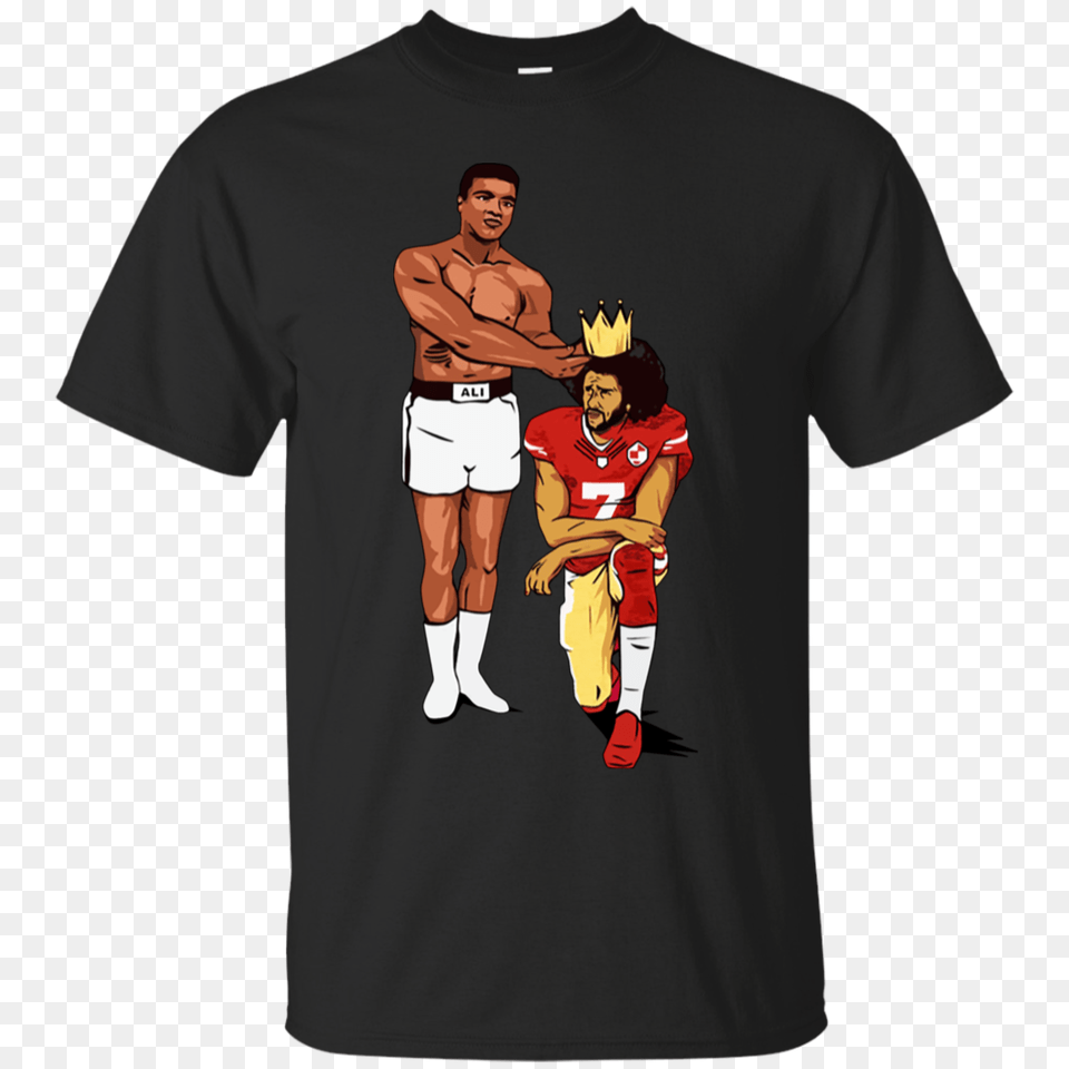 Colin Kaepernick Muhammad Ali Legacy Shirt, T-shirt, Clothing, Person, Man Free Transparent Png
