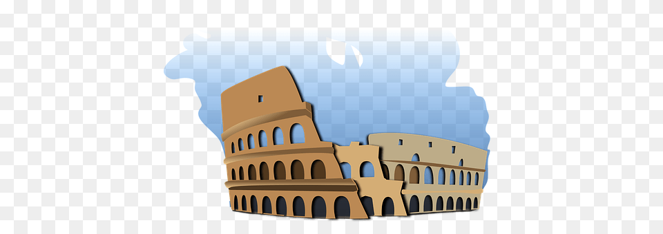 Coliseo Bulldozer, Machine, Amphitheatre, Architecture Png Image