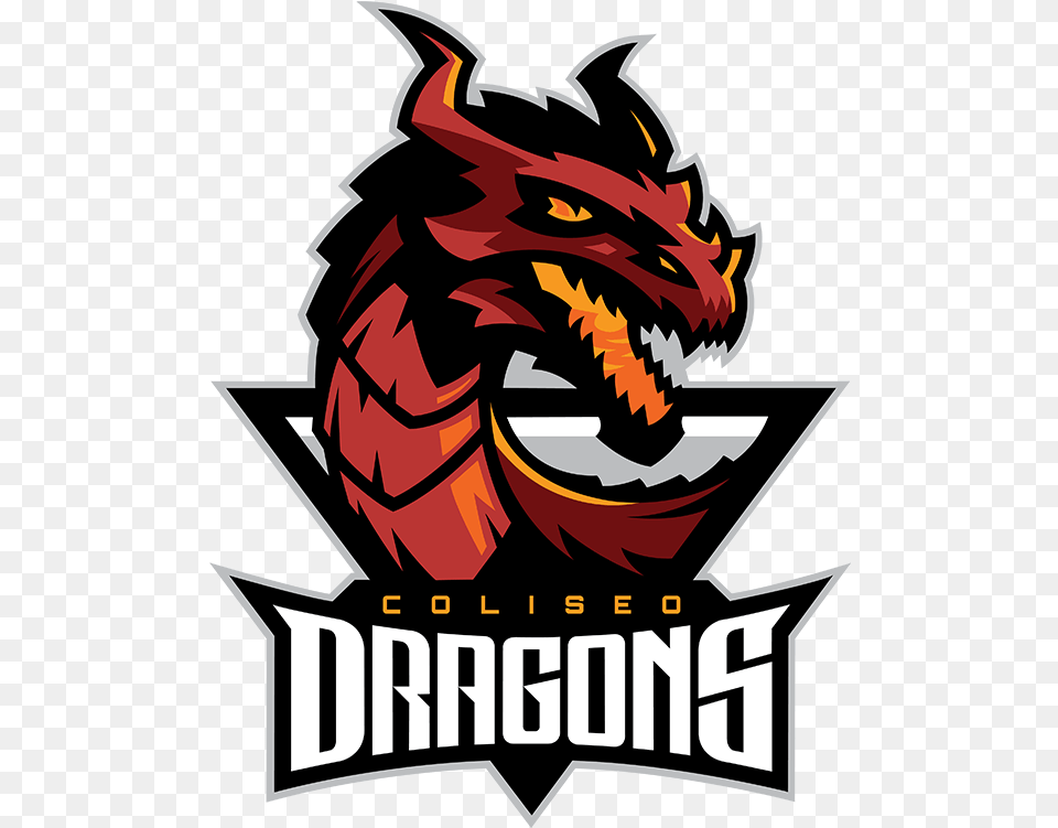 Coliseo Dragons Leaguepedia League Of Legends Esports Wiki Dragon Esports Logo, Dynamite, Weapon Free Png Download
