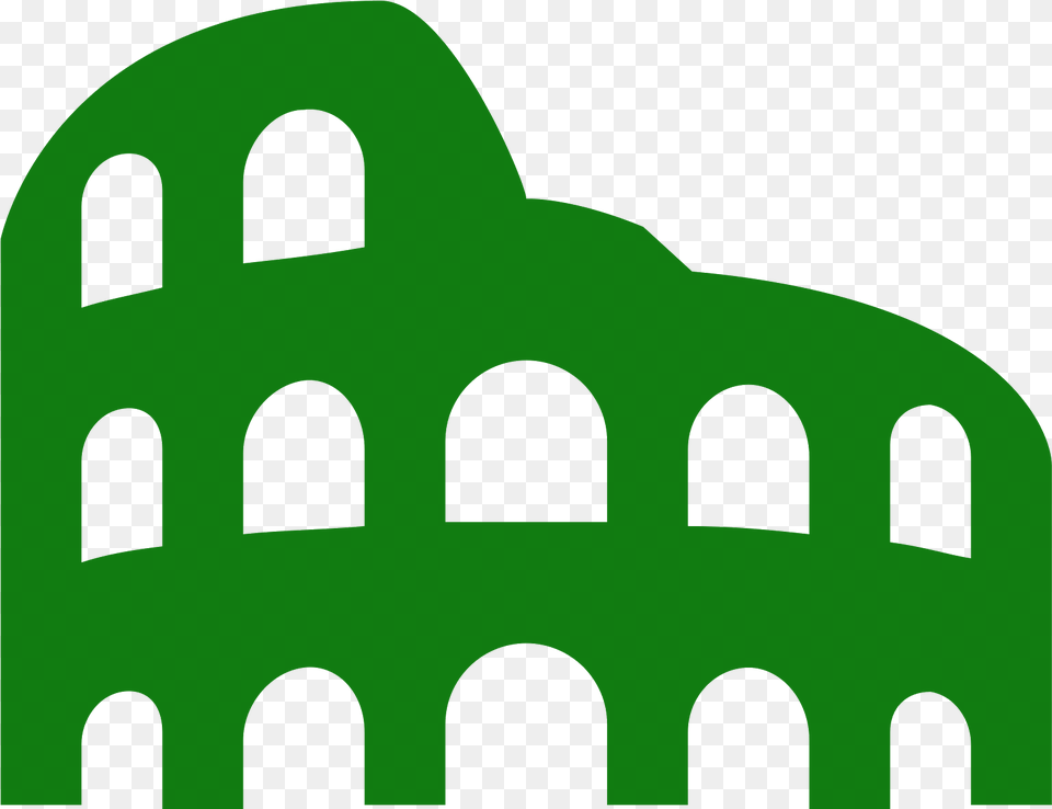 Coliseum Icon, Arch, Architecture, Amphitheatre, Arena Png Image