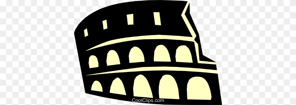 Coliseum Roman Architecture Royalty Vector Clip Art, Building, Dome, Arch, Hot Tub Png Image