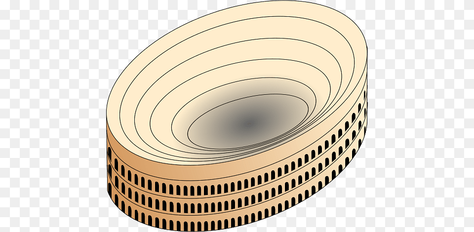 Coliseum Rome Clipart, Hot Tub, Tub, Architecture, Building Free Png Download