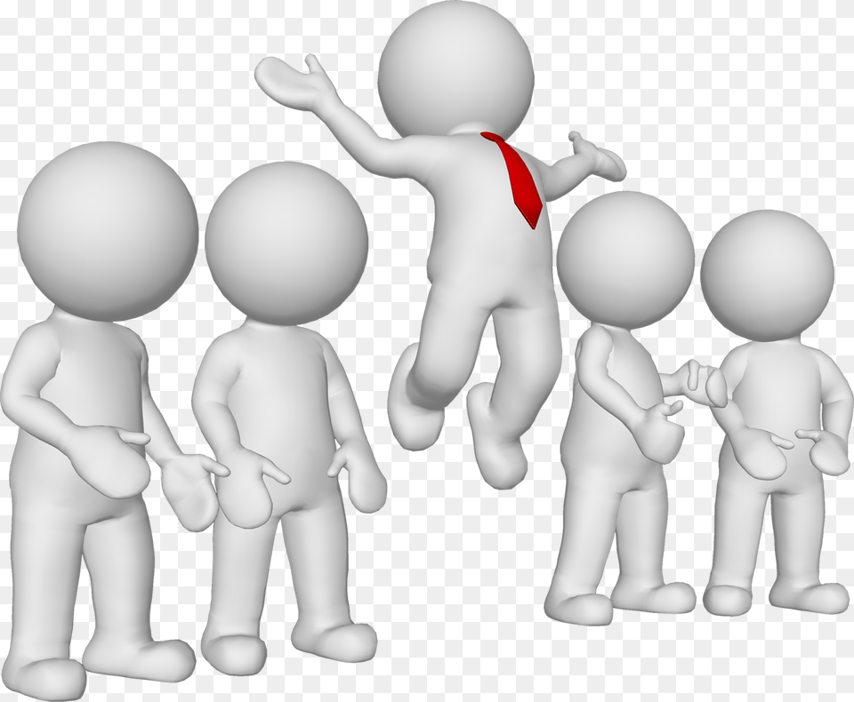 Collaboration 3d Man Business, People, Person, Baby, Sphere Free Png