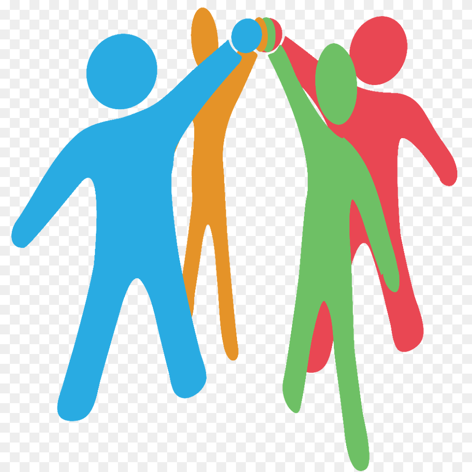 Collaboration Clipart Joined Hand Collaboration Joined Hand, People, Person, Art, Logo Png Image