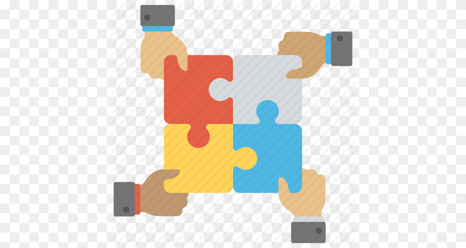 Collaboration Connecting Jigsaw Teamwork Togetherness Working, Game, Jigsaw Puzzle Free Transparent Png