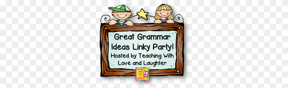 Collaboration Cuties Grammar Linky Mentor Sentences, Publication, Book, Person, People Free Png Download