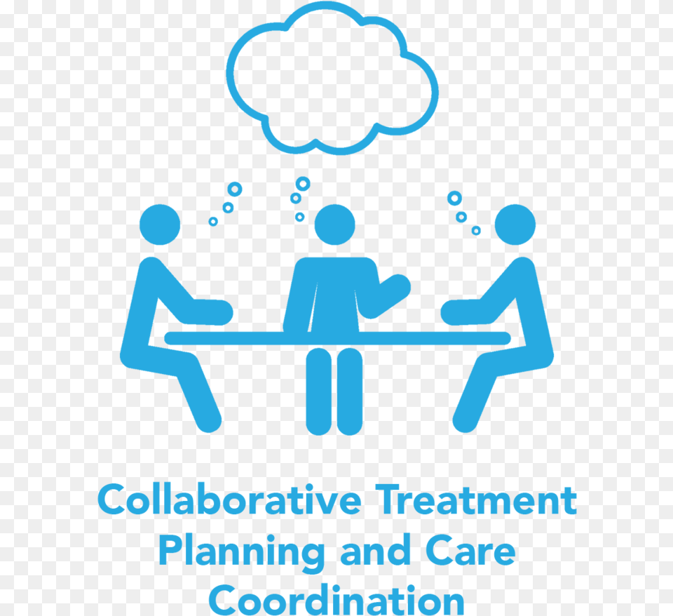 Collaborative Treatment Planning Care Coordination Group Work Clipart, Advertisement, Poster, Seesaw, Toy Free Png Download