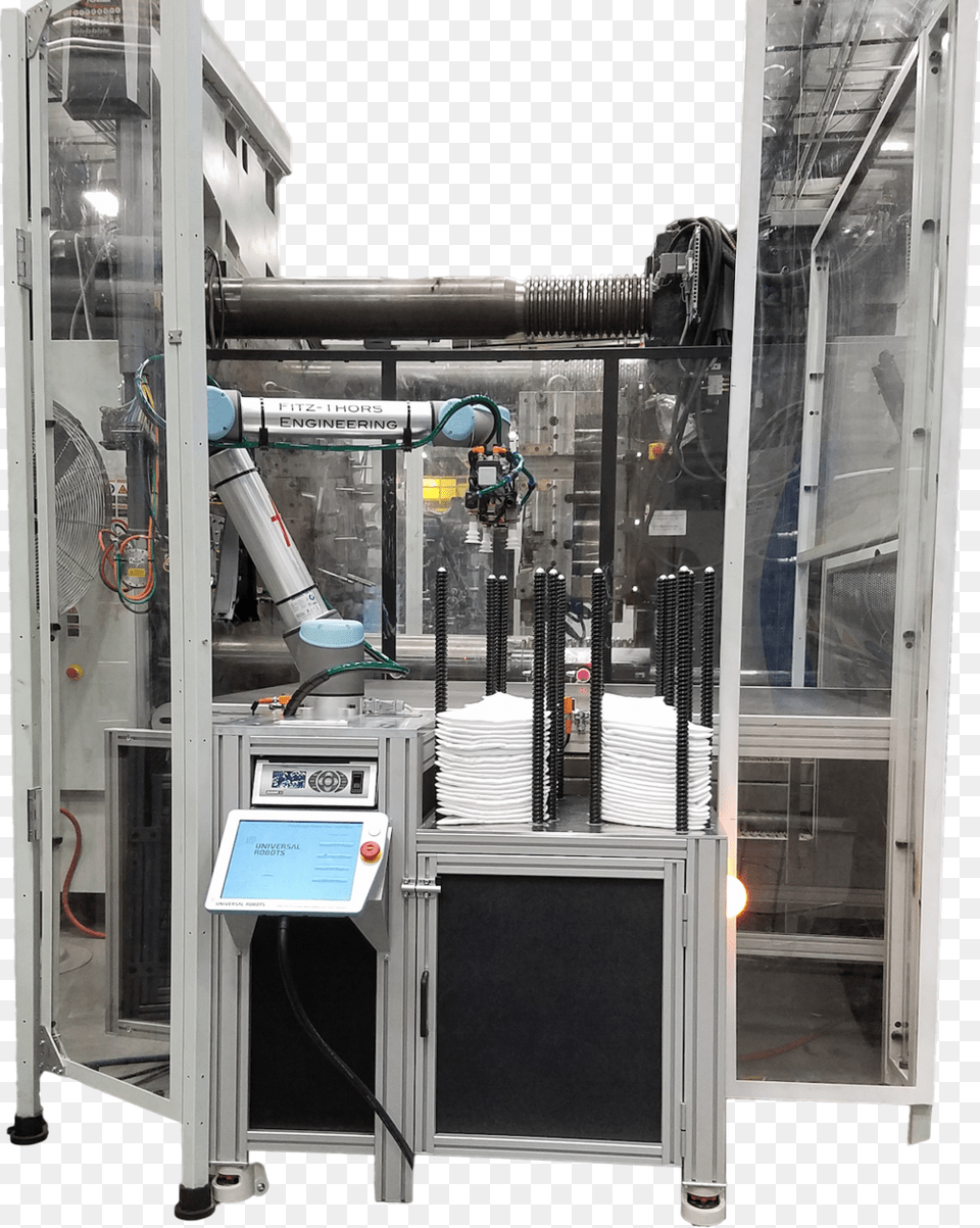 Collaborative Universal Robot Pick And Place Ultrasonic Alabama, Architecture, Building, Factory, Machine Png