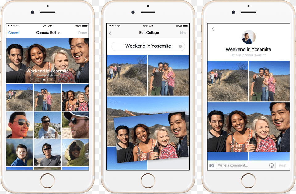 Collage Facebook Photo Collage Free Transparent Png