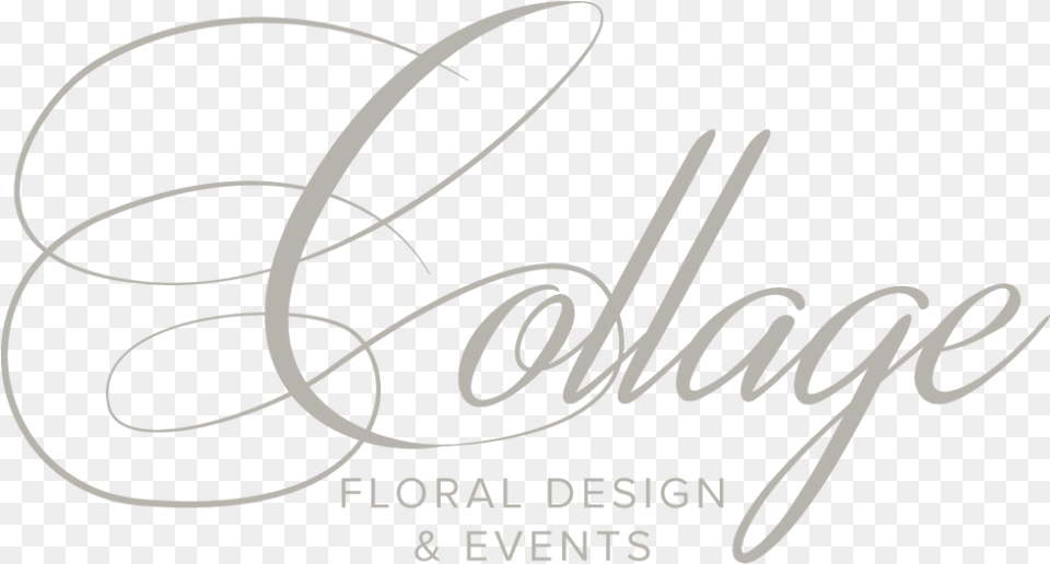 Collage Floral Design Amp Events Calligraphy, Handwriting, Text Png Image