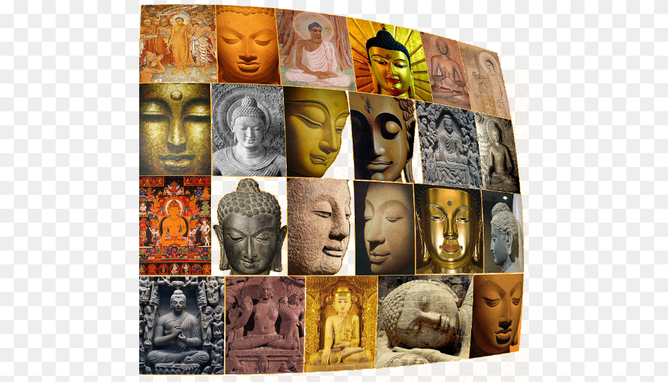 Collage Of Buddhism, Prayer, Art, Person, Man Png