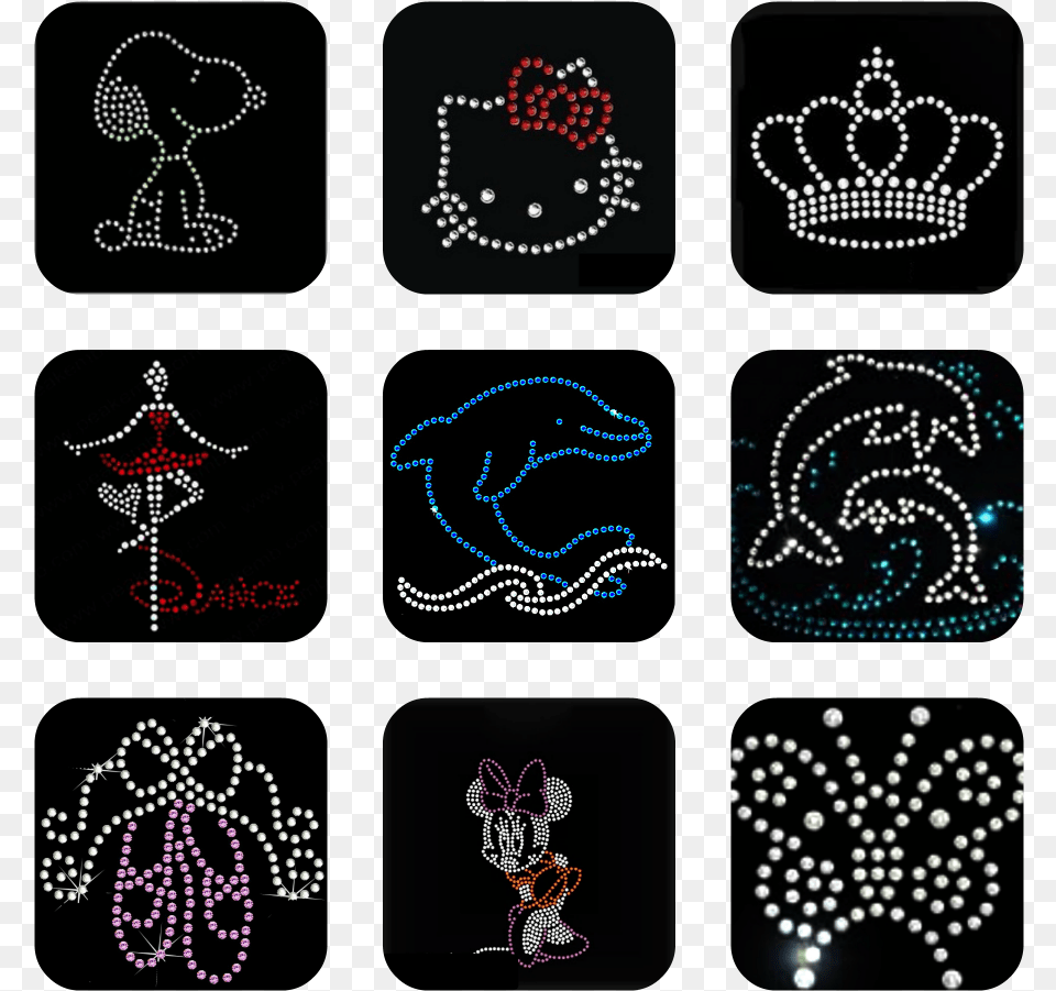 Collage Rhinestones Ggg Label, Accessories, Jewelry, Pattern Png