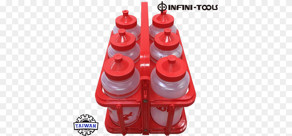 Collapsible Water Bottle Carrier With 6 32 Oz Water Bottles Plastic, Jug, Shaker, Water Jug Free Png