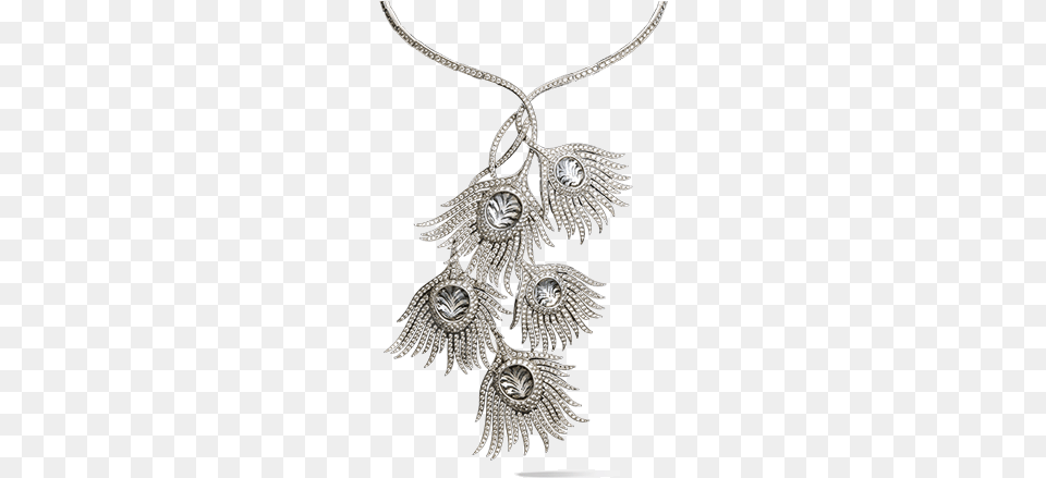 Collar White Peacock Sergi Pero Pavlina Kupit, Accessories, Jewelry, Necklace, Diamond Png
