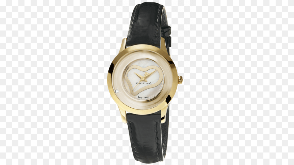 Collect Watch With Big Heart 300gwbl Christina Design London, Arm, Body Part, Person, Wristwatch Png Image
