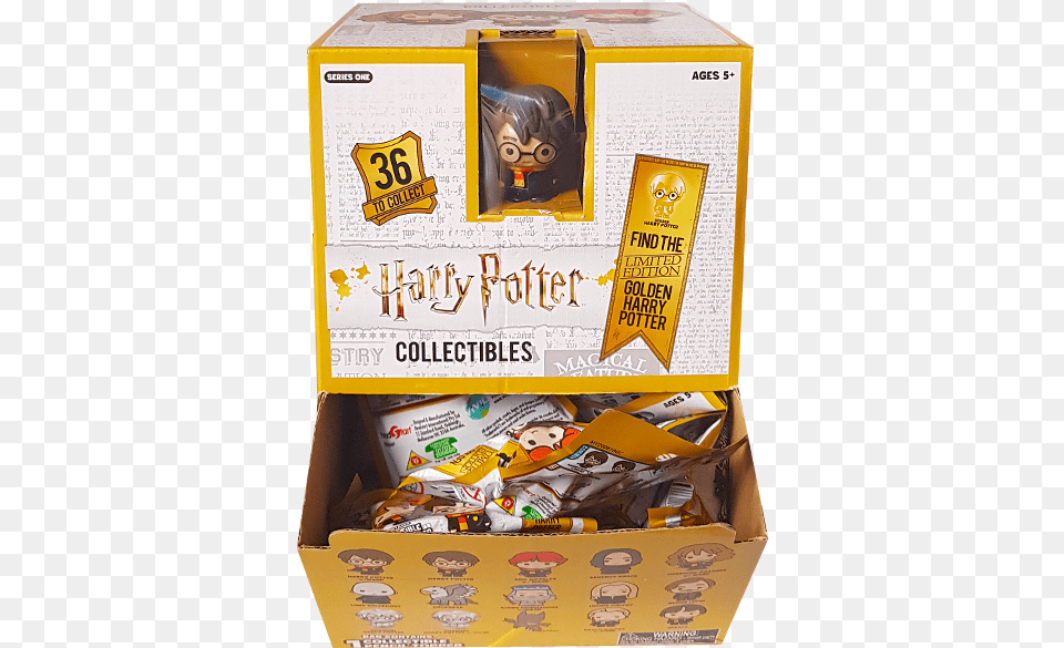 Collectable Pencil Topper Blind Bag Harry Potter Charms Blind Bag, Box, Cardboard, Carton, Boy Png