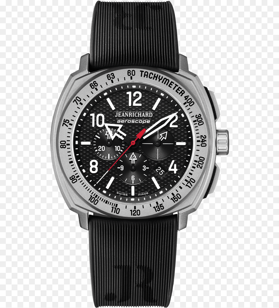 Collection Aeroscope Jeanrichard Aquascope Black Dial, Arm, Body Part, Person, Wristwatch Free Png Download
