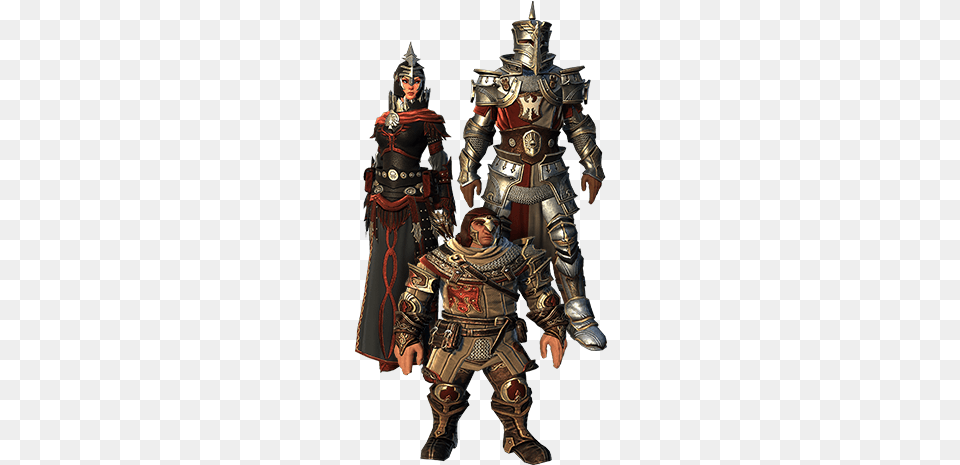 Collection Content Foreground Strongholds Guildarmor Neverwinter Paladin Armor, Adult, Female, Male, Man Free Png Download
