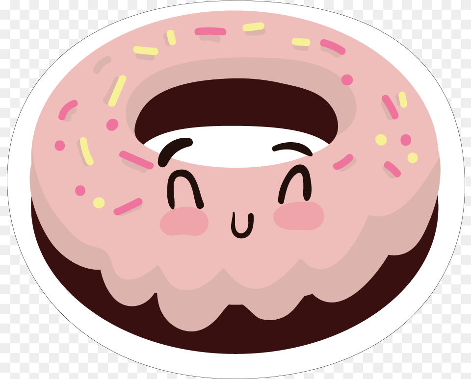 Collection Cute Things Donut Worry, Food, Sweets Free Png Download