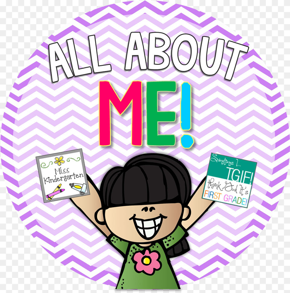 Collection Of All About Me Clipart All About Me Clip Art, Book, Comics, Publication, Baby Png