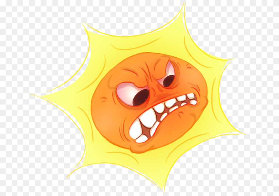Collection Of Angry Sun Drawing Portable Network Graphics, Leaf, Plant, Pattern, Face Free Transparent Png