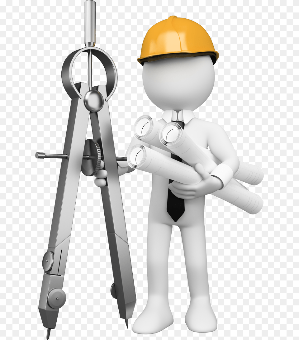 Collection Of Architect Architect Clipart Transparent Background, Clothing, Hardhat, Helmet, Baby Free Png