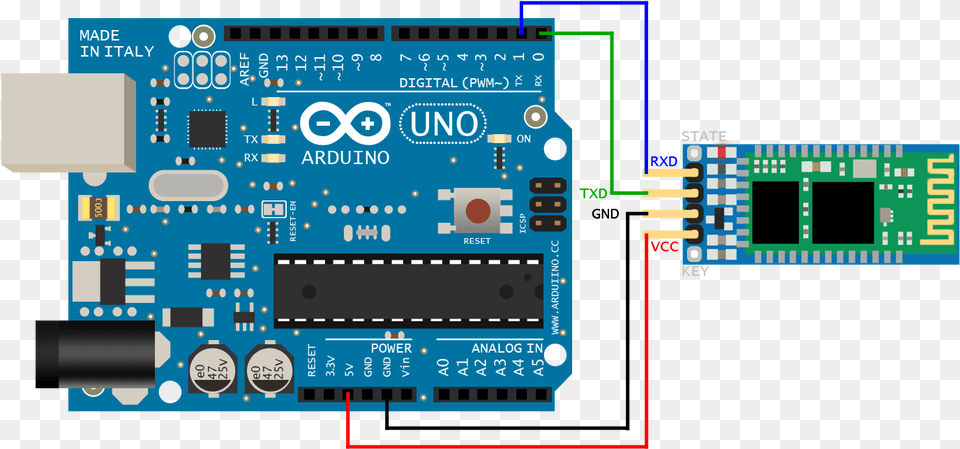 Collection Of Arduino Vector Interfacing Bluetooth Module With Arduino, Electronics, Hardware, Scoreboard, Printed Circuit Board Png