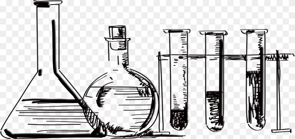 Collection Of Beaker Drawing Chemical Download Science Test Tube Drawing, Cup, Smoke Pipe Free Transparent Png