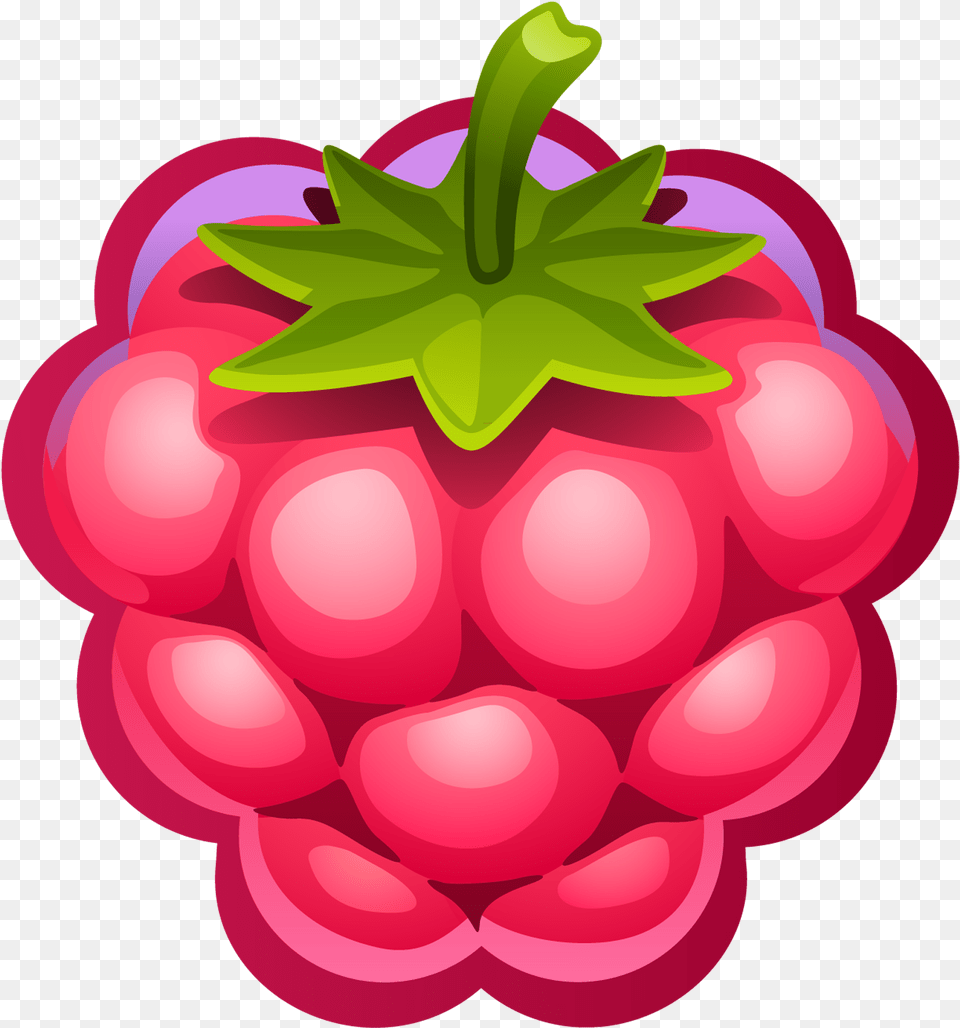 Collection Of Berries Clipart Raspberry Clipart Transparent Background, Berry, Food, Fruit, Plant Free Png Download