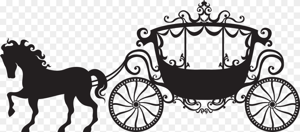 Collection Of Carriage Clipart Moldura Para Convite Conto De Fadas, Transportation, Vehicle, Machine, Wheel Png