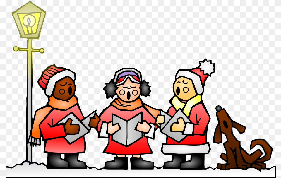 Collection Of Christmas Clipart For Kids Christmas Carolers Clipart, Baby, Person, Face, Head Free Png