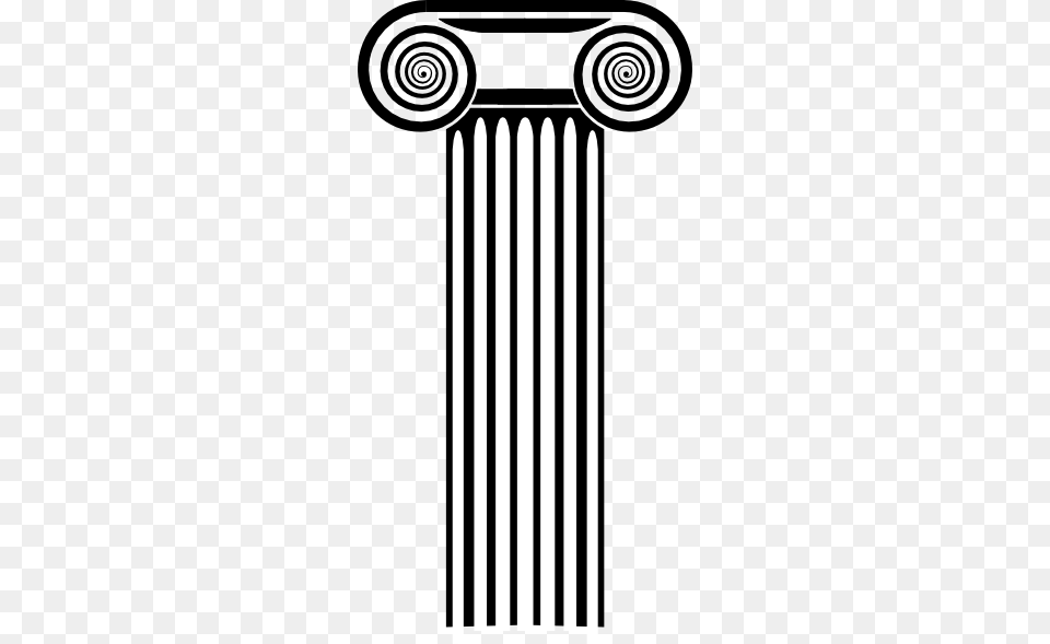 Collection Of Column Clipart Roman Column Art Transparent, Architecture, Pillar, Smoke Pipe Png Image
