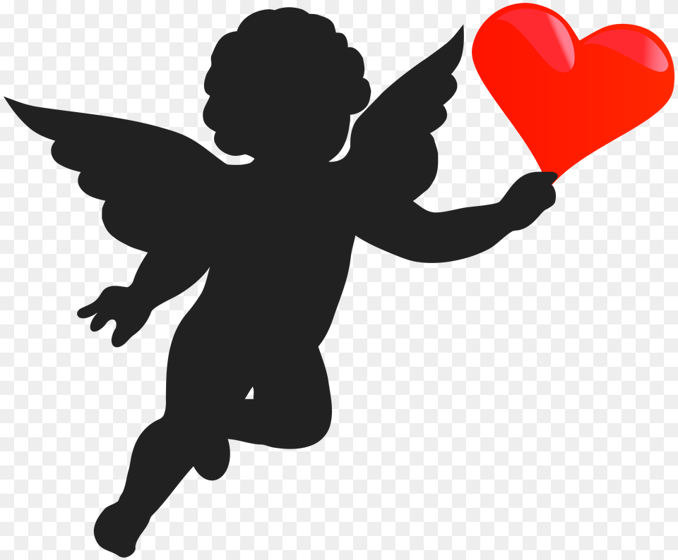 Collection Of Cupid Clipart, Logo, Flower, Plant Png Image