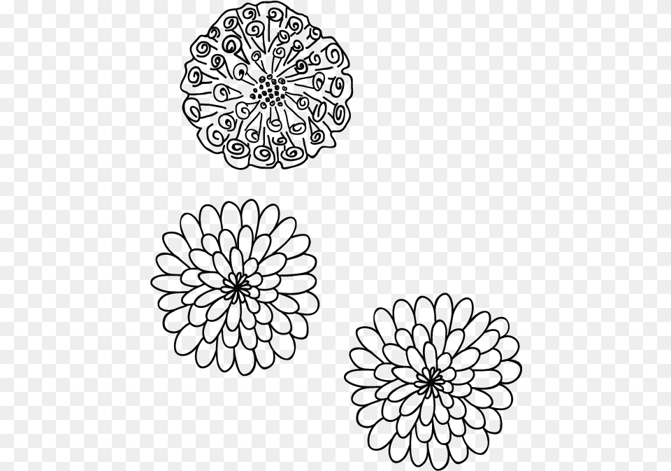 Collection Of Day Of The Dead Marigolds Drawing Easy Marigold Flower Drawing, Pattern, Blackboard, Outdoors Png Image