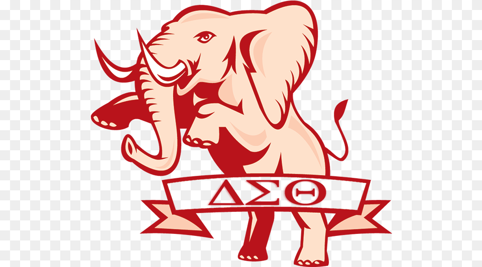 Collection Of Delta Sigma Theta Elephant Clipart Delta Sigma Theta Sorority Logo Free Png Download