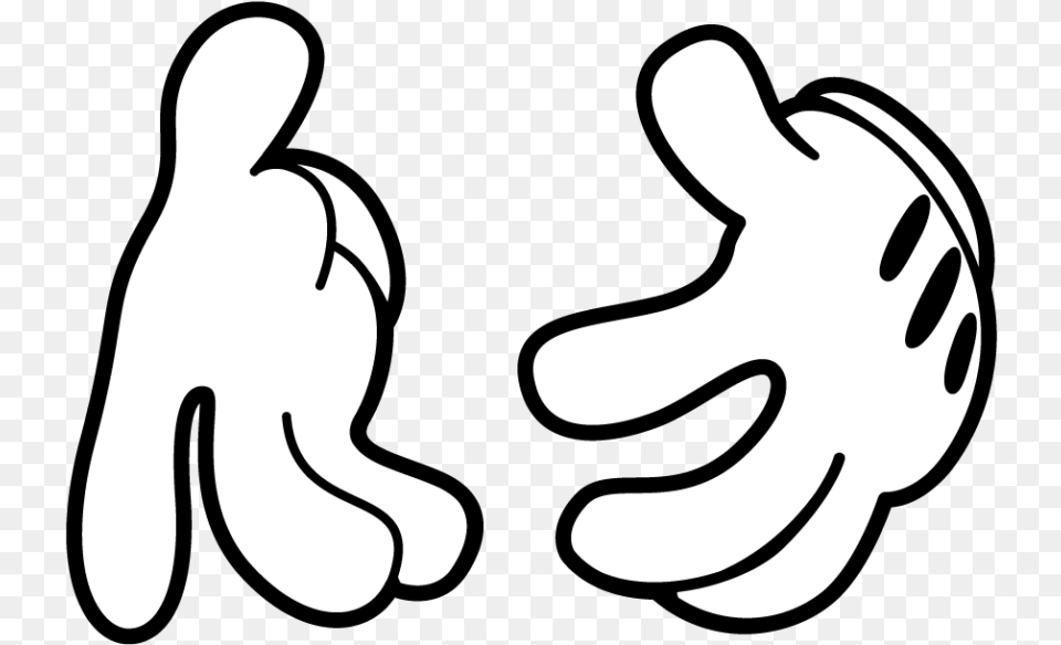 Collection Of Dope Mickey Mouse Drawing Cartoon Mickey Mouse Hands, Stencil, Clothing, Glove, Animal Png Image