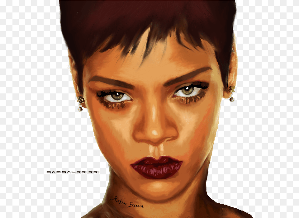 Collection Of Download On Ubisafe Unapologetic Rihanna Unapologetic Hair, Woman, Portrait, Photography, Person Free Transparent Png