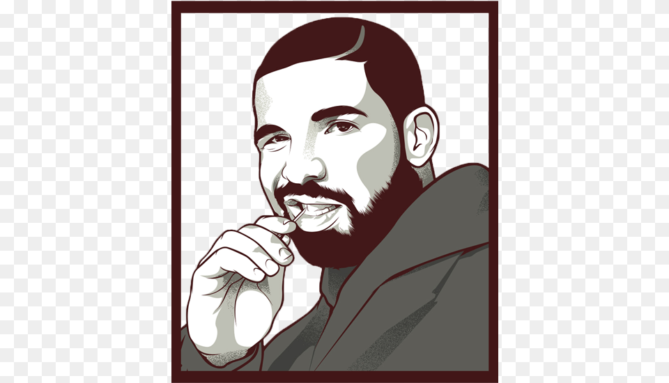 Collection Of Drake Drawing On Ui Ex Drake Toothpick Drawing, Adult, Person, Man, Male Free Png Download