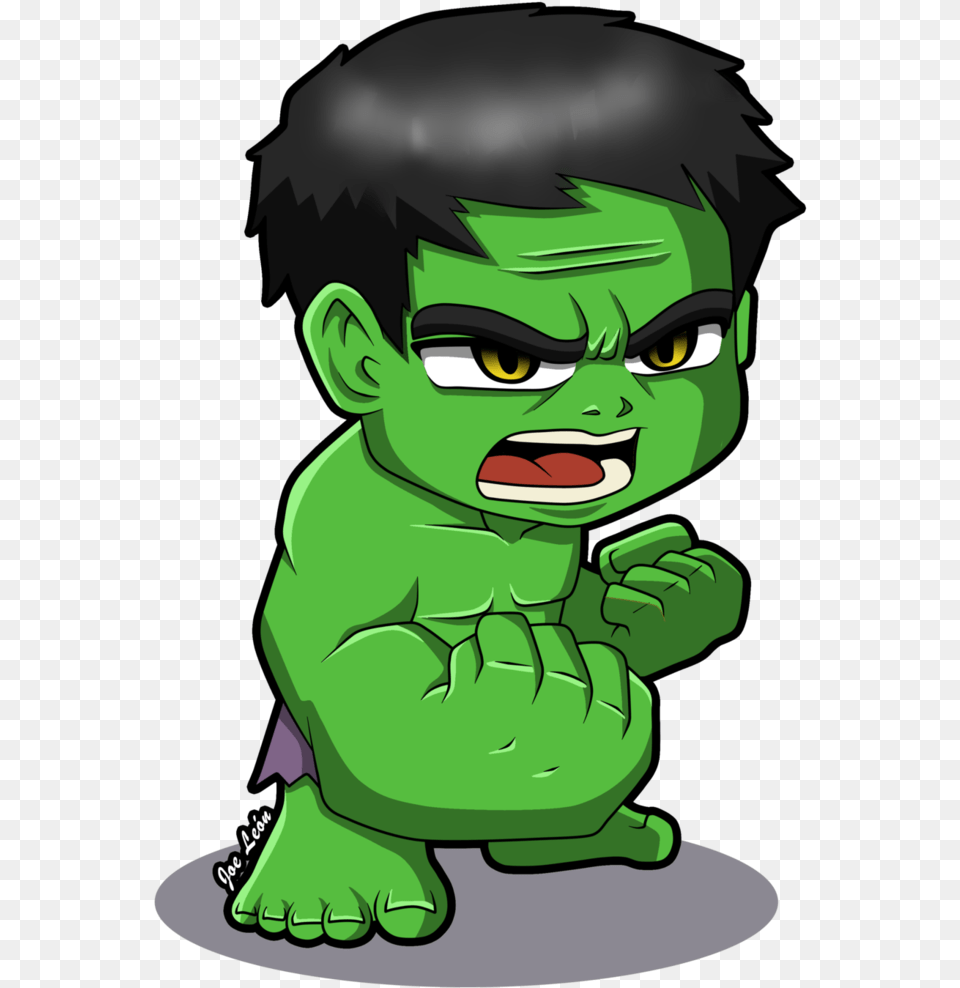 Collection Of Drawing On Ubisafe Hulk Chibi, Green, Baby, Person, Face Free Transparent Png