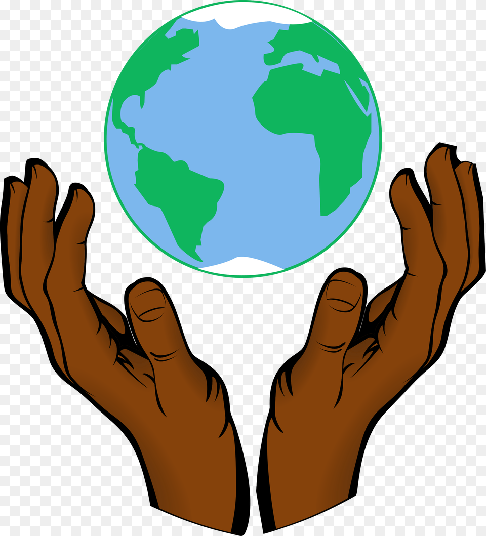 Collection Of Earth In Hands High Clipart Earth In Hands, Astronomy, Planet, Outer Space, Globe Free Png Download