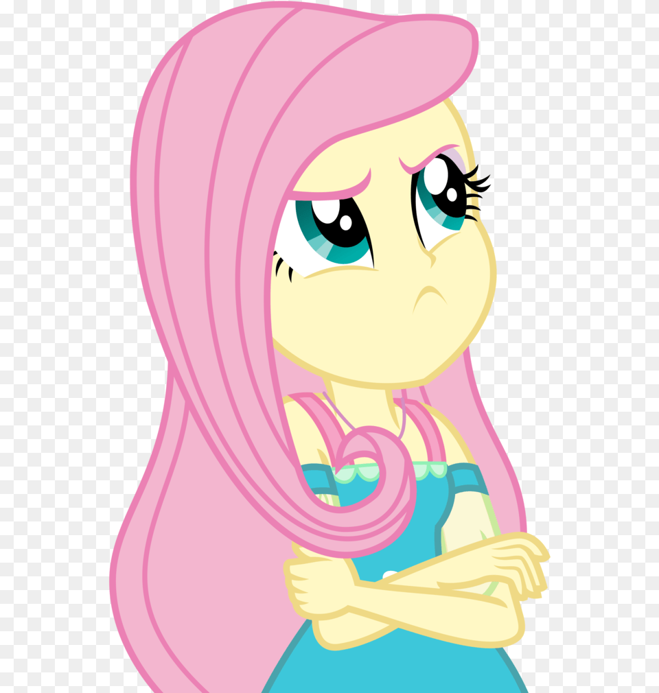 Collection Of Fluttershy Vector Annoyed Mlp Eg Fluttershy Angry, Book, Comics, Publication, Adult Free Png Download