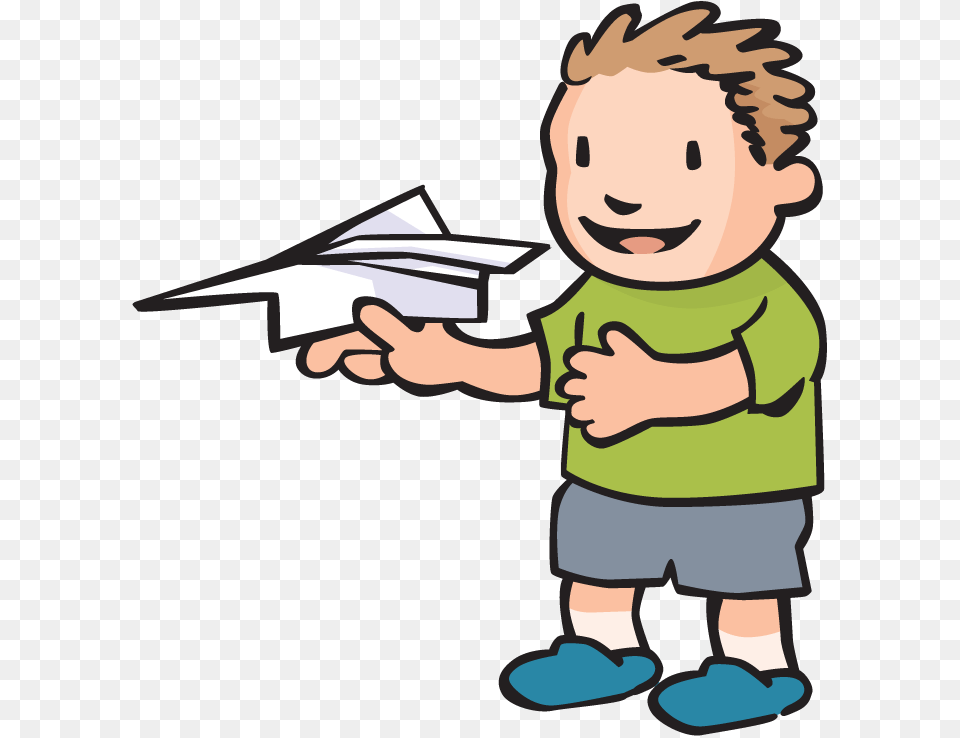 Collection Of Flying Fly Paper Airplane Clipart, Person, Reading, Book, Publication Png