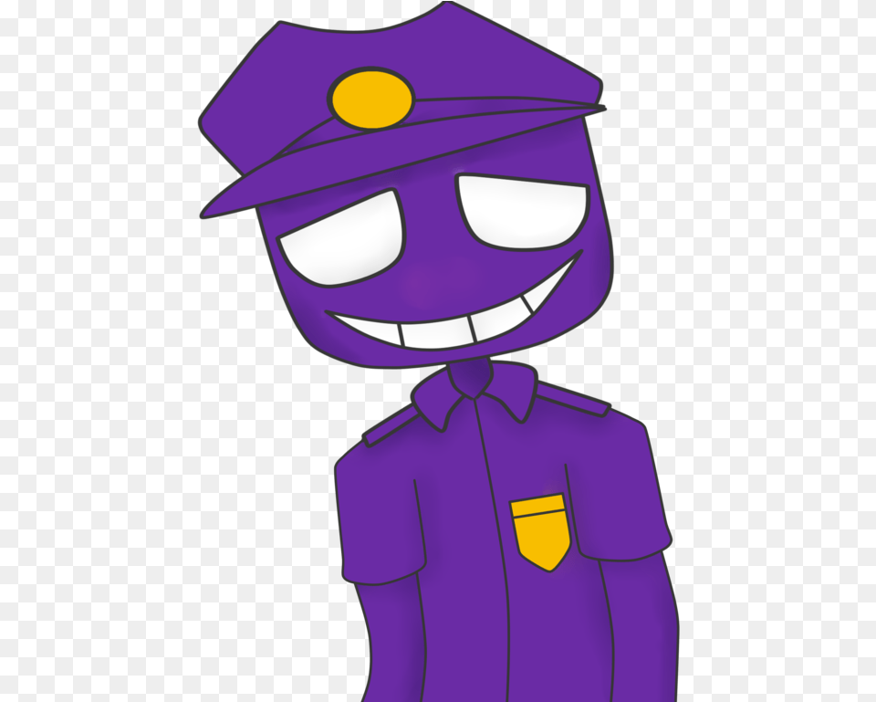 Collection Of Fnaf Purple Guy Drawing, Cartoon, Person Free Png Download