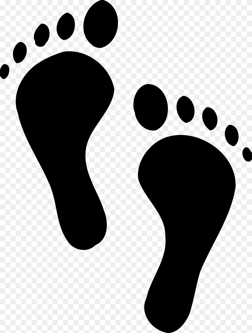 Collection Of Foot Clipart, Gray Free Png Download