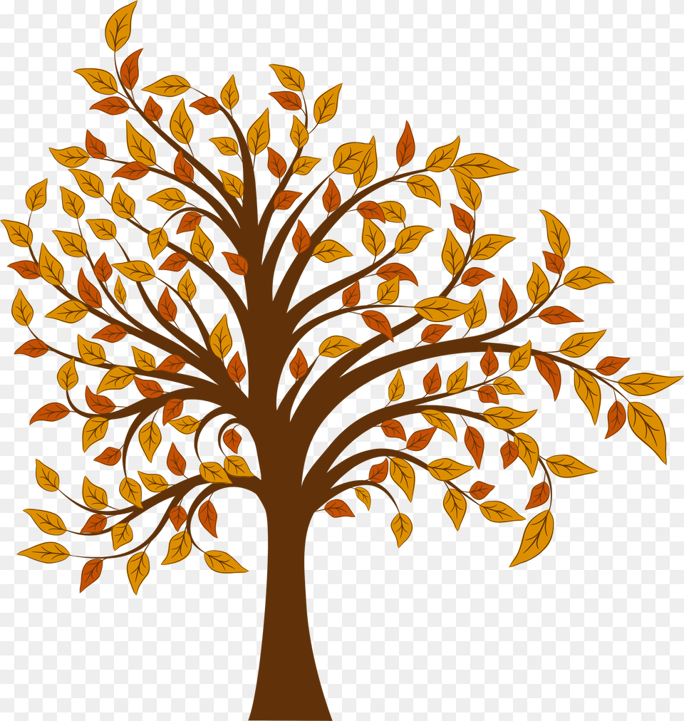 Collection Of Free Autumn Tree Clipart, Art, Pattern, Plant, Leaf Png Image