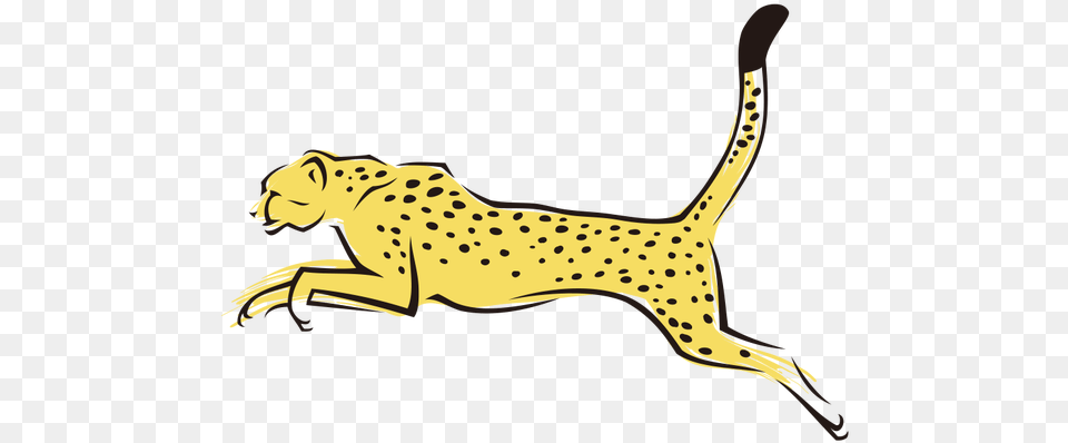 Collection Of Cheetah Drawing Tiger Download On Cheetah Cartoon, Animal, Mammal, Wildlife, Kangaroo Free Transparent Png