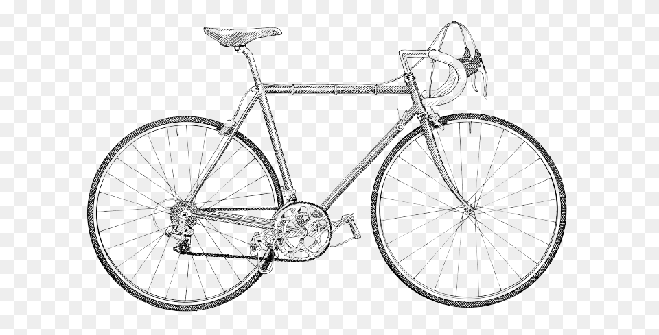 Collection Of Drawing Kennedy City Bicycles, Machine, Spoke, Wheel, Bicycle Free Transparent Png