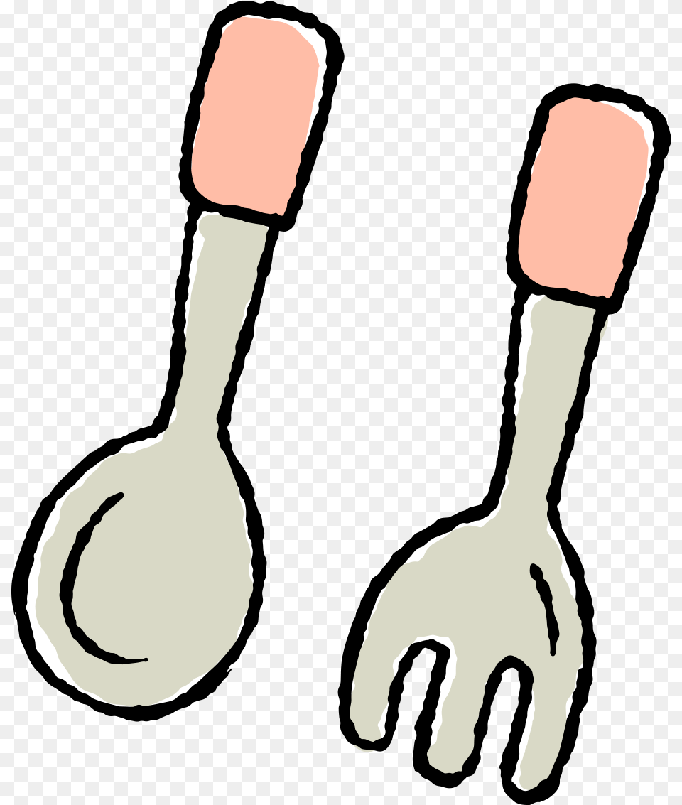 Collection Of Free Forked Spoon And Fork Clipart, Cutlery, Person Png